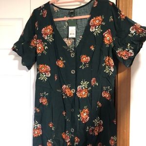 Floral dress NWT